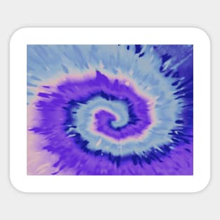 Tie Dye Design Sticker